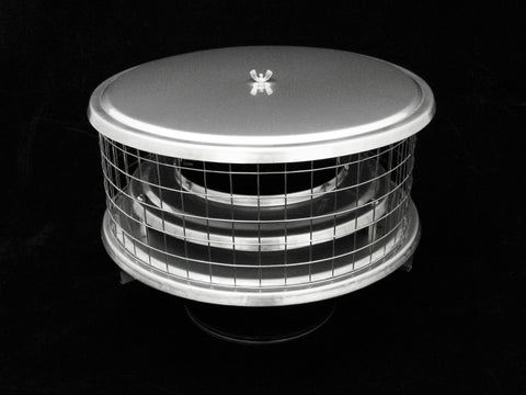 Air Insulated Caps for Metal Chimneys - 1" Mesh