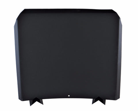 "Heat Reflector / Shield" Fireback - Black 304 Stainless Steel "Heat Reflector / Shield" Fireback - Black 304 Stainless Steel