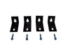Keyhole Anchors (4 Anchors + 4 Tapcons) - Black Keyhole Anchors (4 Anchors + 4 Tapcons) - Black