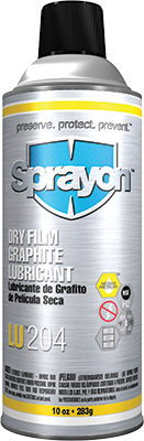 Sprayon 204 Dry Graphite Lube Sprayon 204 Dry Graphite Lube