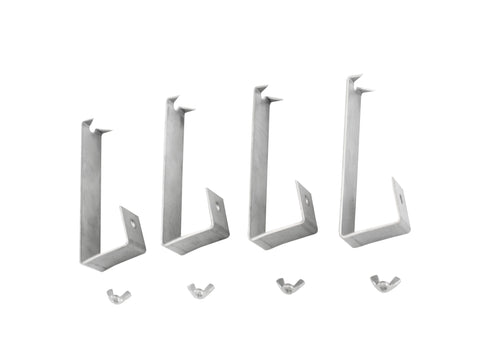 Leg Kit (4 legs + 4 wingnuts) - Stainless Steel Leg Kit (4 legs + 4 wingnuts) - Stainless Steel