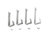 Leg Kit (4 legs + 4 wingnuts) - Stainless Steel Leg Kit (4 legs + 4 wingnuts) - Stainless Steel