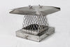 Solid Frame Chimney Cap - 304 Stainless Steel - Stackable 3/4" Mesh Solid Frame Chimney Cap - 304 Stainless Steel - Stackable 3/4" Mesh