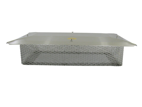 The Super Cap - Stainless Steel - 3/4" Mesh The Super Cap - Stainless Steel - 3/4" Mesh