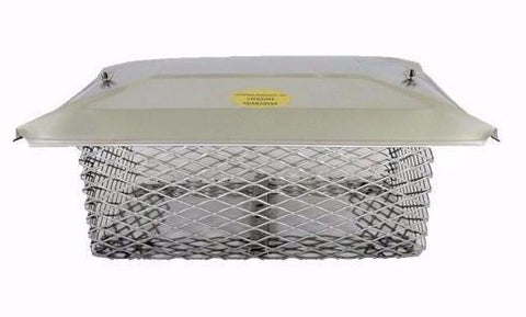 Universal Chimney Cap for the South and Southwest - 304 Stainless Steel - 3/4" Mesh Universal Chimney Cap for the South and Southwest - 304 Stainless Steel - 3/4" Mesh