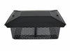 California Universal Chimney Cap - Black Galvanized - 5/8" Mesh California Universal Chimney Cap - Black Galvanized - 5/8" Mesh