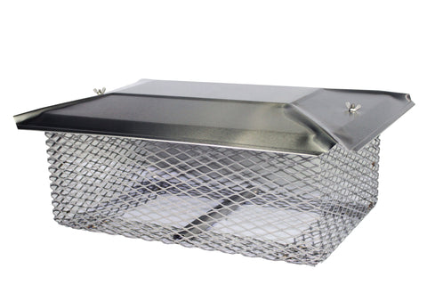 California Universal Chimney Cap - Stainless Steel - 5/8" Mesh California Universal Chimney Cap - Stainless Steel - 5/8" Mesh