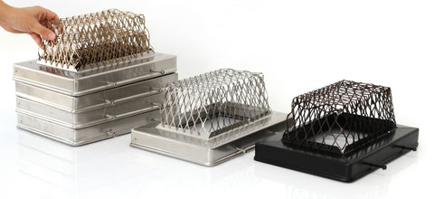 Animal Guards - Black Galvanized - 3/4" Mesh