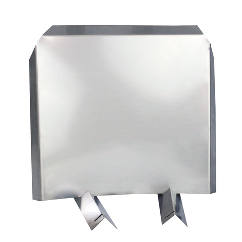 "Heat Reflector / Shield" Fireback - 304 Stainless Steel