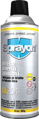 Sprayon 204 Dry Graphite Lube