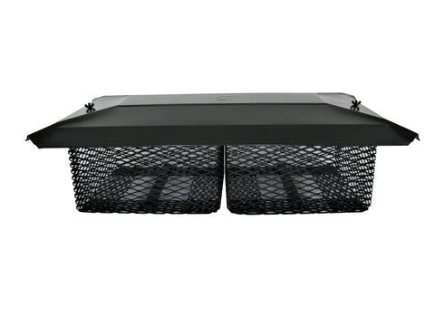 Multi-Cage Lid - Black Galvanized for CA 5/8" Mesh Caps
