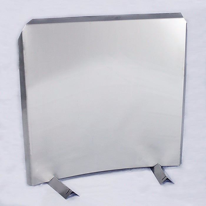 SAVE ENERGY STAINLESS STEEL FIRE PLACE HEAT REFLECTOR. 30W xx 28D x 22H.